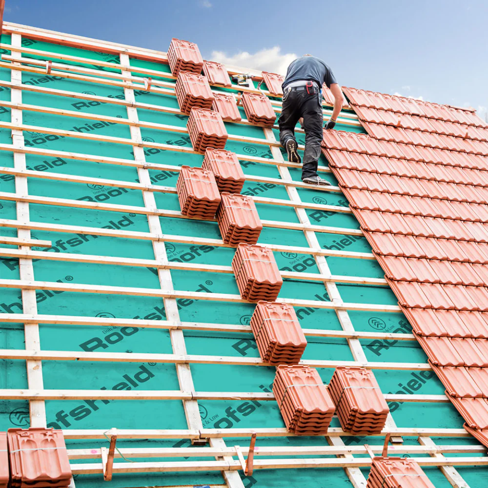 professional roof installation by our team in oklahoma city